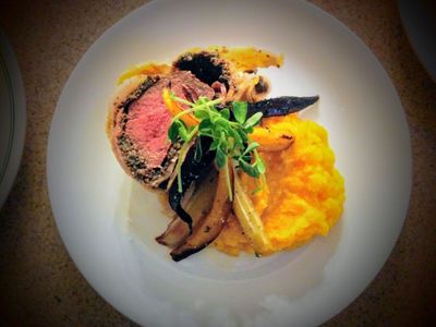 Culinary Perception's Beef & Bacon Wellington (JTK Farms)