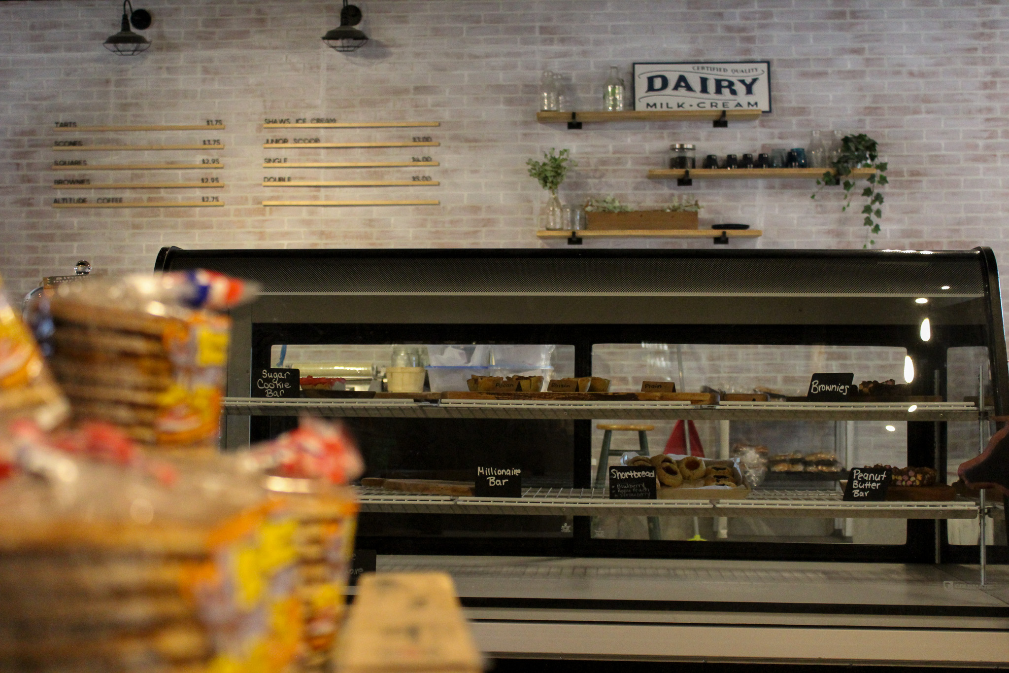 Bre's Fresh Market bakery counter