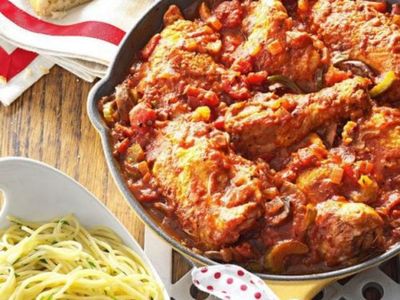 Chicken Cacciatore with Orange Door Acres Chicken